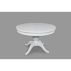 Round to Oval - Pedestal Dining Table